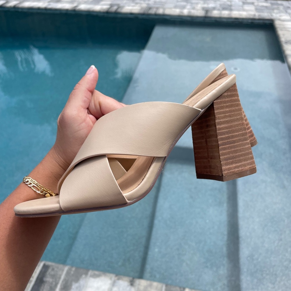 Never worn wedge heels